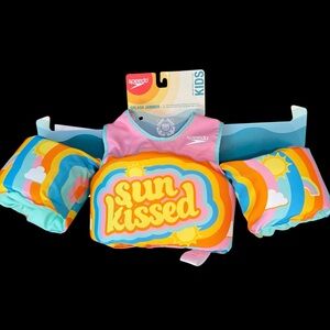SPEEDO Sun Kissed U.S. Coast Guard Approved Floating Device Kids 33- 55lbs 1-7yr